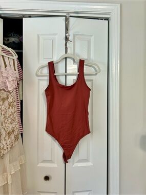 Abercrombie & Fitch Rust Tank Bodysuit
